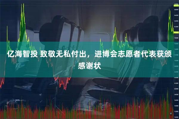 亿海智投 致敬无私付出，进博会志愿者代表获颁感谢状