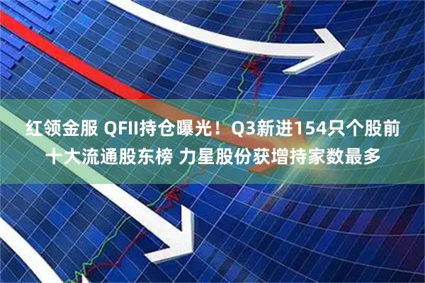 红领金服 QFII持仓曝光！Q3新进154只个股前十大流通股东榜 力星股份获增持家数最多