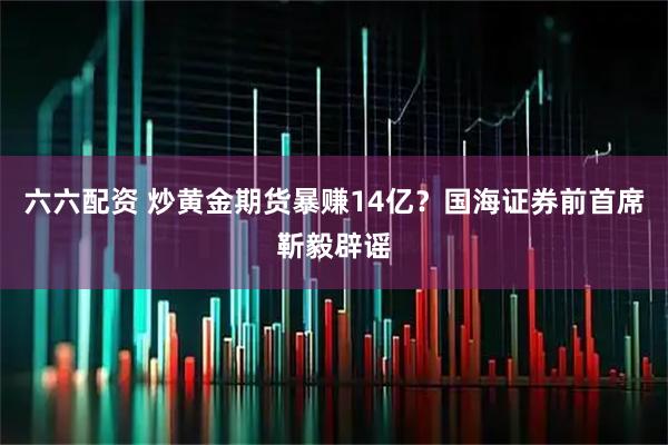 六六配资 炒黄金期货暴赚14亿？国海证券前首席靳毅辟谣